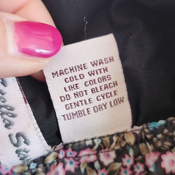 Stella Star, Black, Button Down, Ruffle, Pockets, Cotton, Trench Coat Jacket, M - Picture 6 of 6